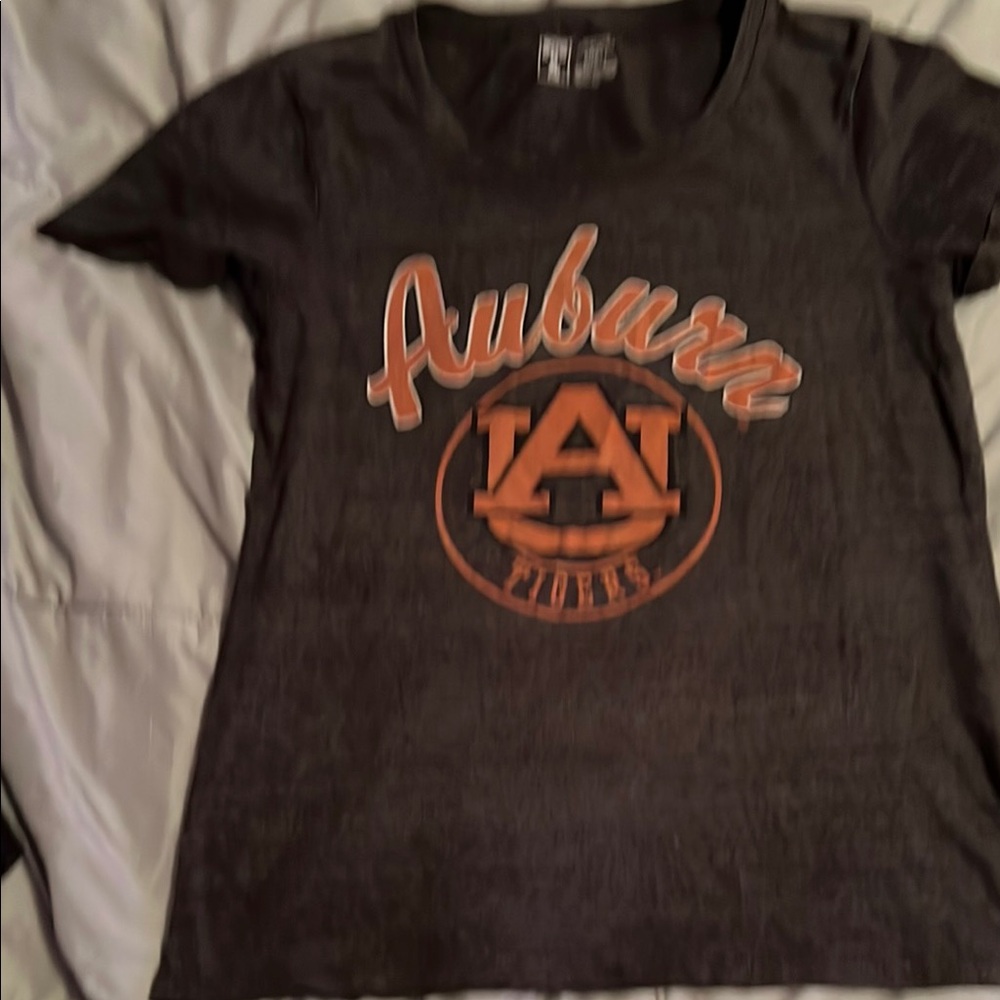 Auburn woman’s Black and Orange T-Shirt